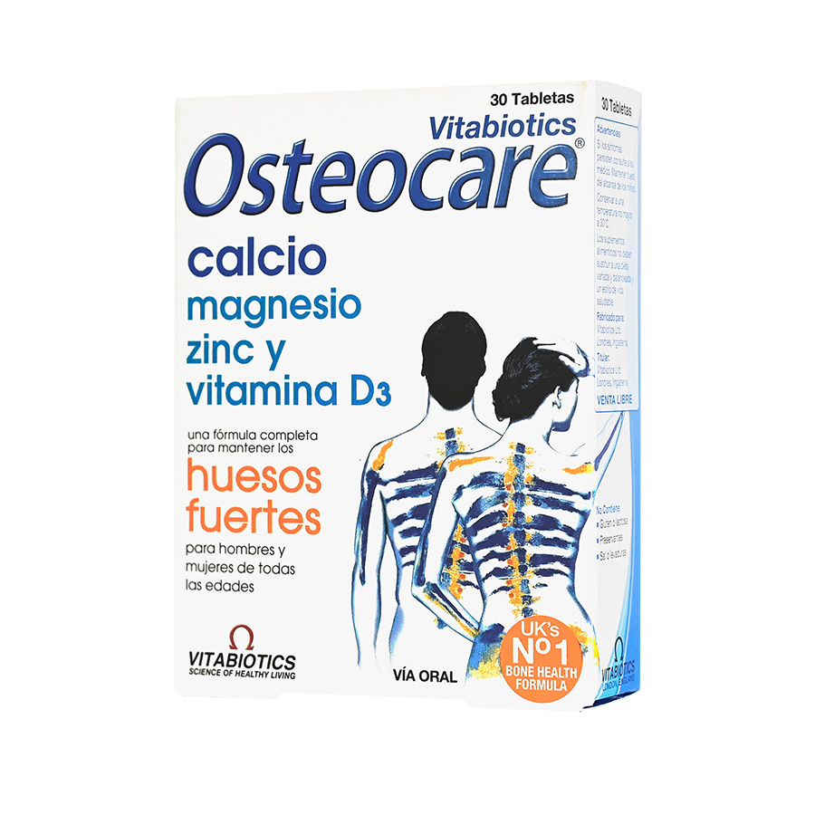 Osteocare x 30 Tabletas Droguería Italiana Guatemala